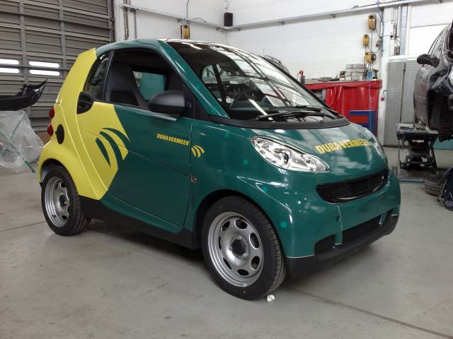 Dura Vermeer gewrapte Smart